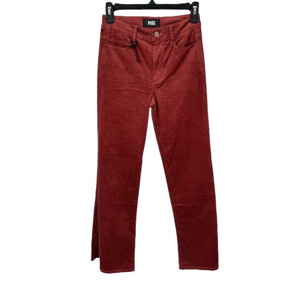 Paige Pants Leenah Ankle high Rise Wide Length size 24 - Picture 1 of 6